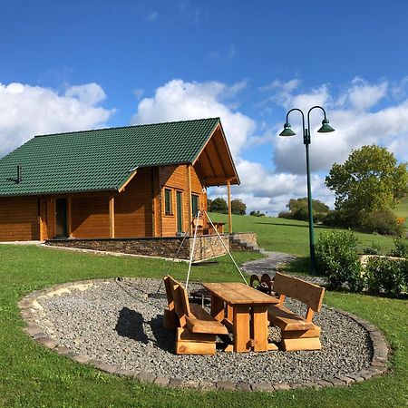 Holzhaus Onkel Fritz Mit Sauna Und Whirlwanne Esch  Eksteriør billede