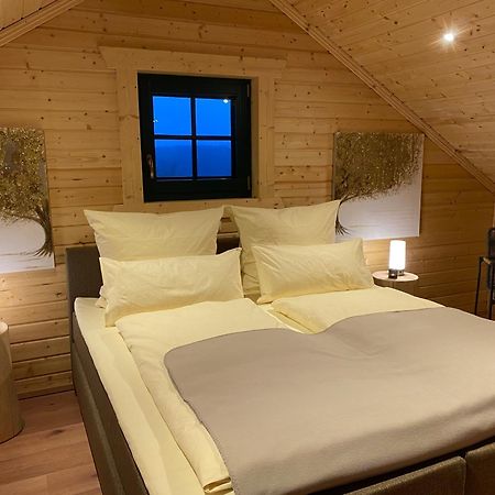Holzhaus Onkel Fritz Mit Sauna Und Whirlwanne Esch  Eksteriør billede