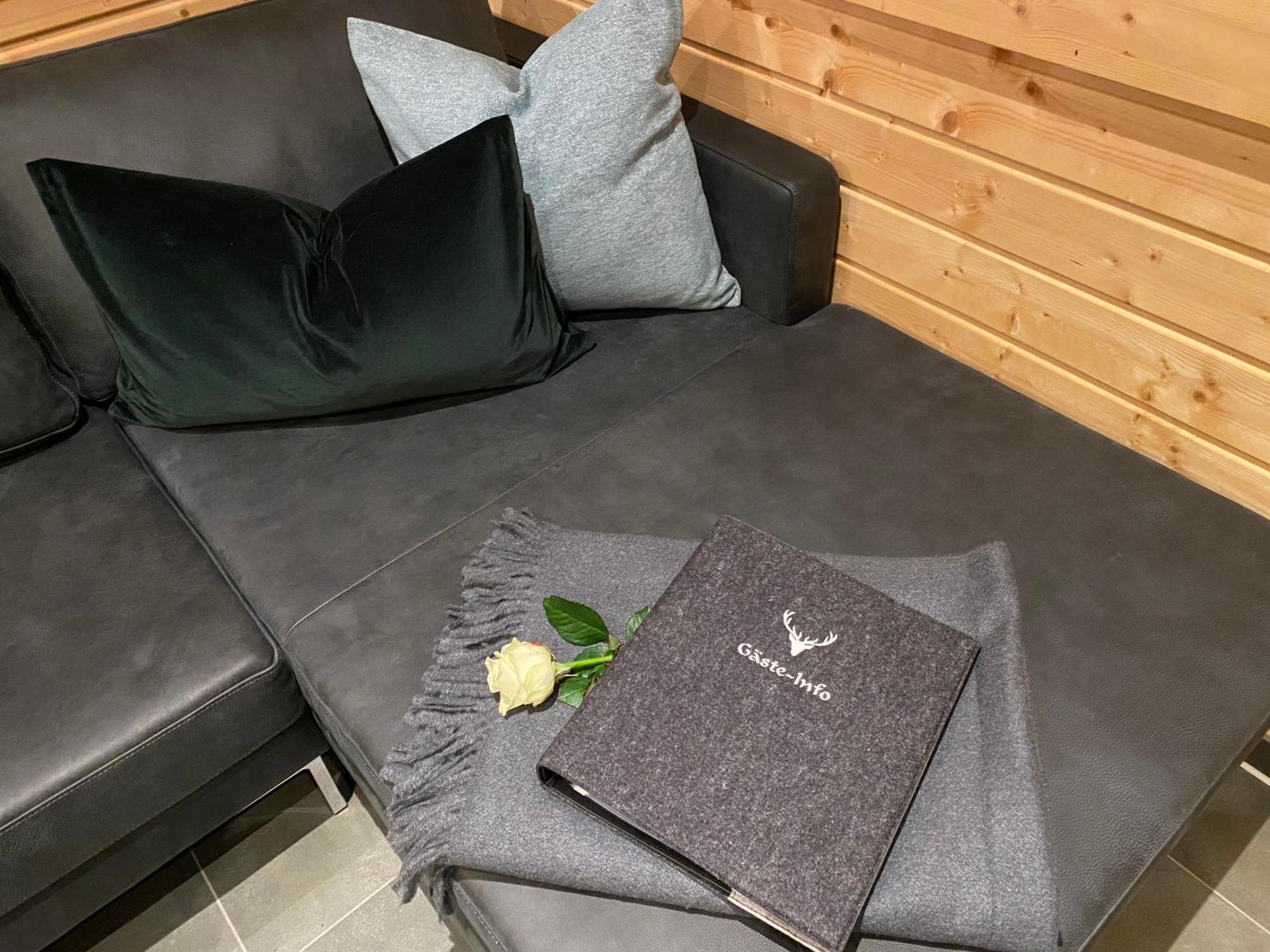 Holzhaus Onkel Fritz Mit Sauna Und Whirlwanne Esch  Eksteriør billede